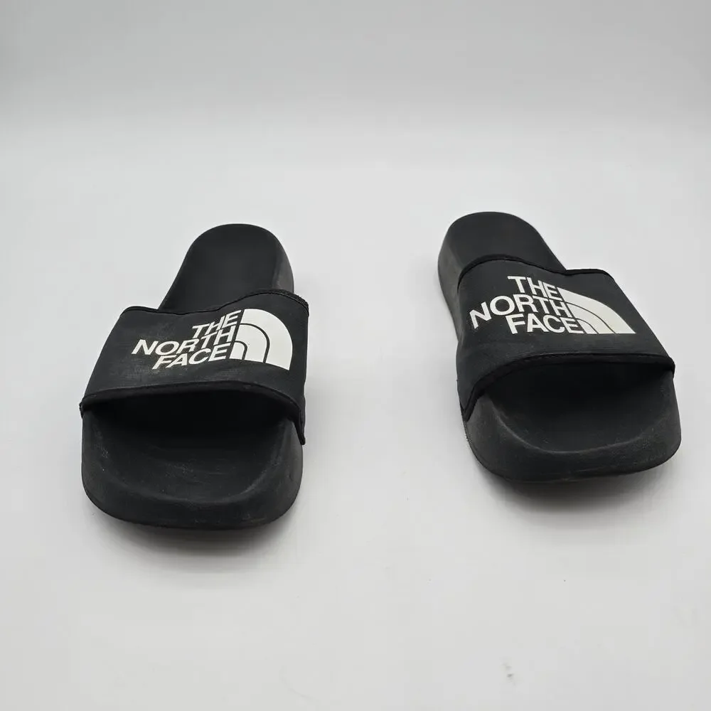 The North Face Sandals Mens 11 Black Slides Water Slip Ons Camo Base Camp